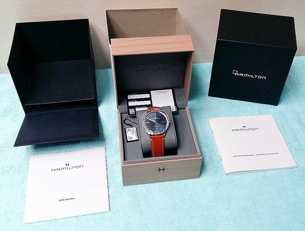 Hamilton Jazzmaster Thinline Automatic Ref H38525541 Case Size 40-MM