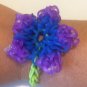RUBBER BAND FLOWER BRACELET