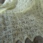 Hand Knitted Baby Blanket,Tender yellow Merino Wool Blanket , Heirloom,