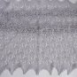 Hand Knitted Baby Blanket Gray baby blanket Merino Wool Blanket,Lace Baby Blanket, Heirloom,