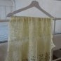 Hand Knitted Baby Blanket,Tender yellow Merino Wool Blanket , Heirloom,