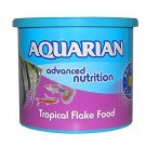 GENUINE AQUARIAN TROPICAL FISH FLAKE FOOD 25G,50G,200G FISH TANK AQUARIUM FLAKES