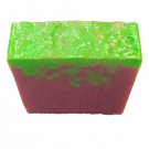 FRESH SUMMER STRAWBERRY (6 BARS) SCENT ORGANIC Bar Soap HANDMADE Goat Milk HONEY