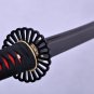 Japanese Sword KATANA Damascus Oil Quenched Full Tang Blade Iron Koshirae Very Sharp - Free Shipping