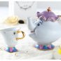 Beauty And The Beast Tea Set Mrs Potts Teapot Chip Cup - Free Shipping