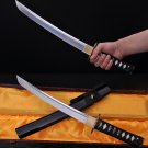 Samurai Short Sword Japanese Tanto Handmade Sharp Blade 1060 High Carbon Steel - Free Shipping