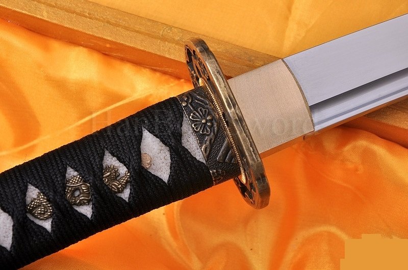 Samurai Short Sword Japanese Tanto Handmade Sharp Blade 1060 High ...