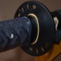 Kill Bill Sword Red&Black Samurai Katana Damascus Steel Full Tang Blade Iron Tsuba - Free Shipping
