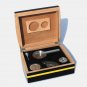 COHIBA Cigar Humidor Exquisite Luxury Cedar Wood Six-piece Set - Free Shipping
