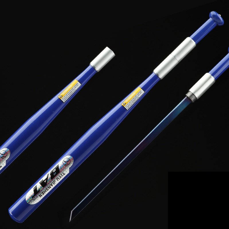 Japanese Samurai Katana Sword Baseball Knife T1095 High Carbon Steel Sharp Free Shipping