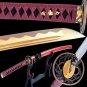 Katana Japanese Samurai Sword High Carbon Steel Electroplated Golden Blade Full Tang Sharp