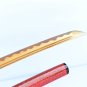 Katana Japanese Samurai Sword High Carbon Steel Electroplated Golden Blade Full Tang Sharp
