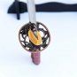 Katana Japanese Samurai Sword High Carbon Steel Electroplated Golden Blade Full Tang Sharp