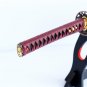Katana Japanese Samurai Sword High Carbon Steel Electroplated Golden Blade Full Tang Sharp