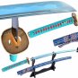 Japanese Samurai Sword Katana 1060 Carbon Steel Full Tang Blue Blade Sharp Battle Ready