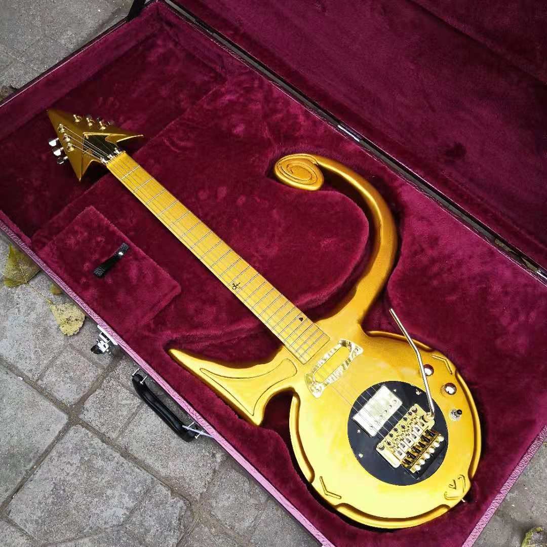 Symbol Legendary Guitar Replica All Gold color