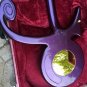 Symbol Guitar Replica Love Signature Purple Gold Color