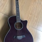 Taylor 614 Grand Auditorium Guitar Reproduction Purple Limited Edition