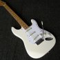 Jimi Hendrix Stratocaster Guitar Reproduction Reversed Headstock Olympic White