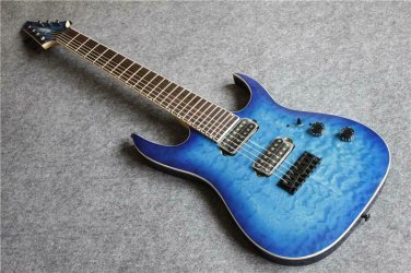 Jackson Pro Series 7 string Guitar Reproduction Ocean Burst