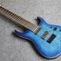 Jackson Pro Series 7 string Guitar Reproduction Ocean Burst