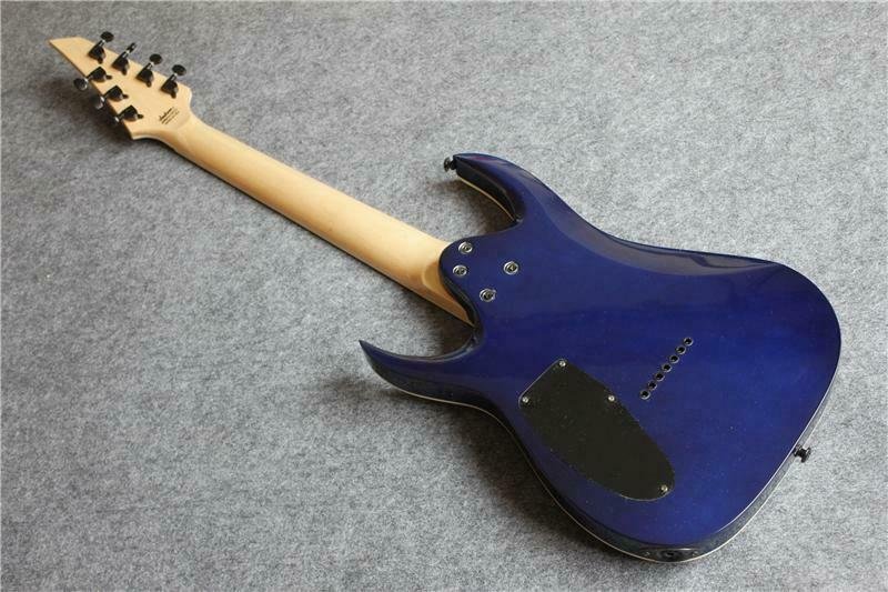 Jackson Pro Series 7 string Guitar Reproduction Ocean Burst