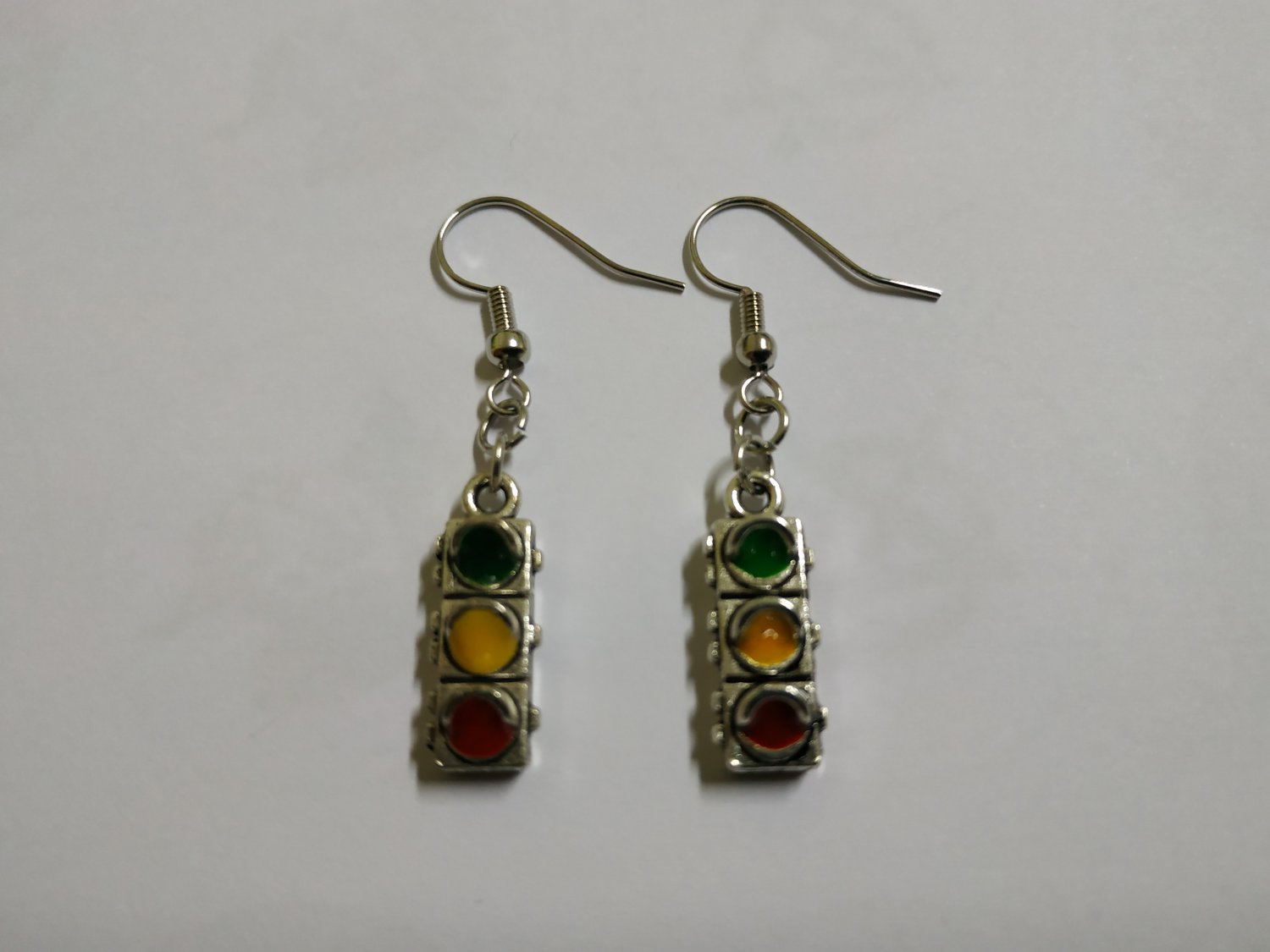 Traffic Lights Earrings (jewelry, accessories)