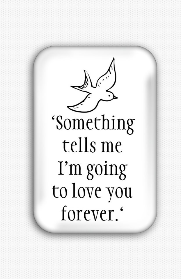 Love Inspirational Quote Fridge Magnet (poster, print, refrigerator, motivational)