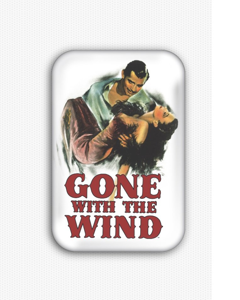 Gone With The Wind Movie Refrigerator Magnet