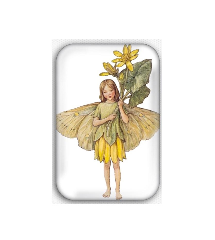 Fairy Fridge Magnet (44x68mm, refrigerator, decoration, vintage, faeries)