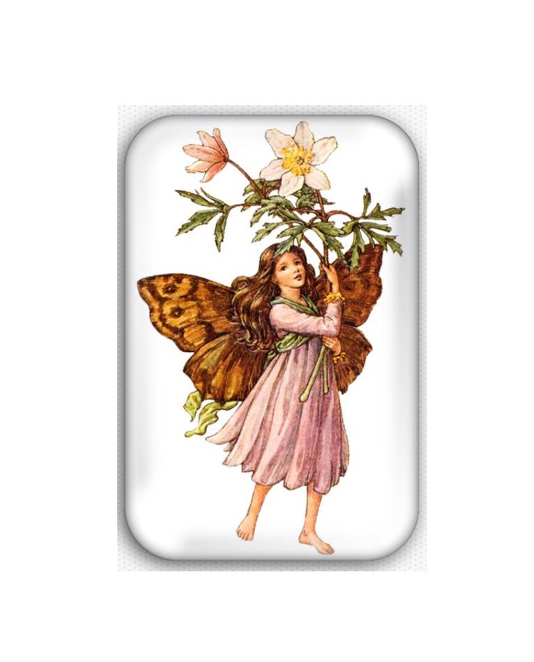 Fairy Fridge Magnet (44x68mm, refrigerator, decoration, vintage, faeries)