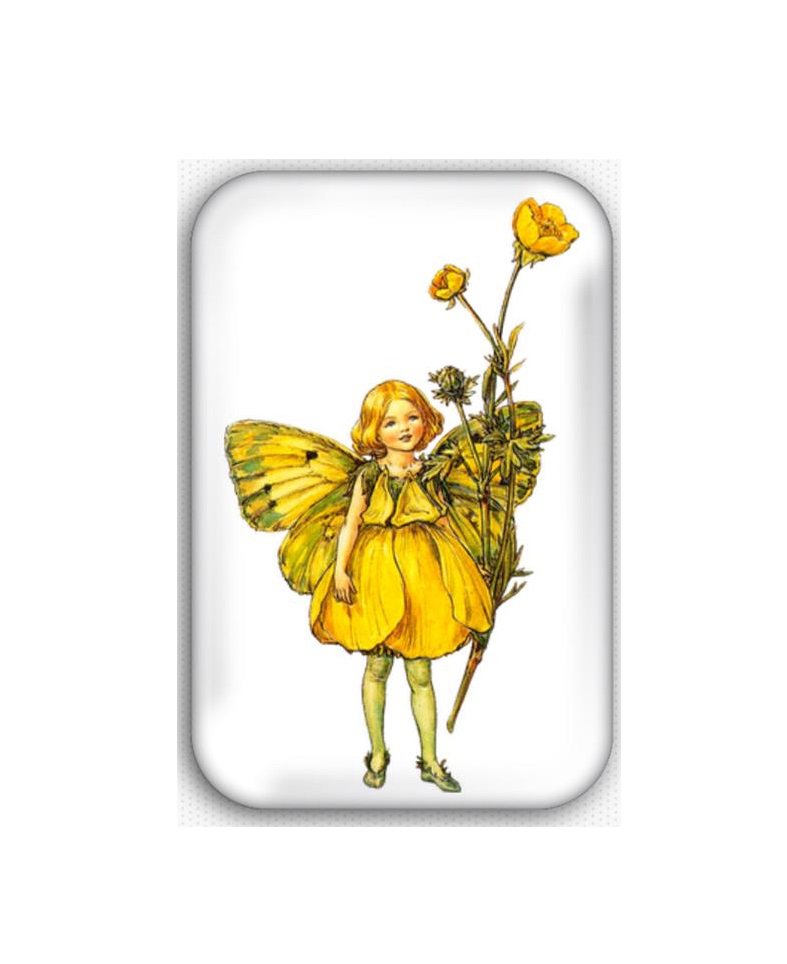 Fairy Fridge Magnet (44x68mm, refrigerator, decoration, vintage, faeries)