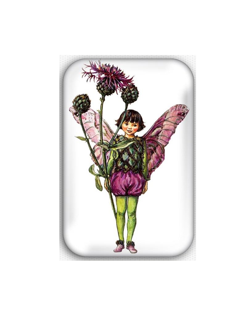 Fairy Fridge Magnet (44x68mm, refrigerator, decoration, vintage, faeries)