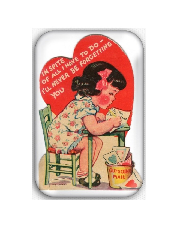 Valentine's Day Fridge Magnet (poster, print, refrigerator, motivational)