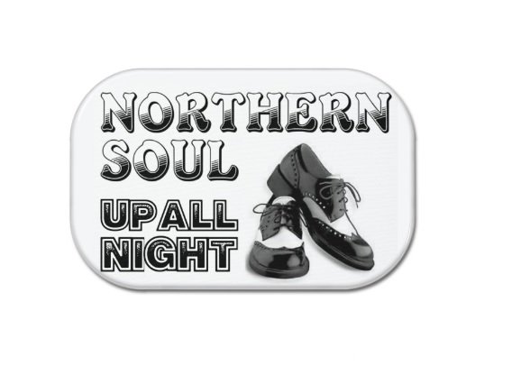 Northern Soul Fridge Magnet (44x68mm, refrigerator, vinyl, keep the faith)