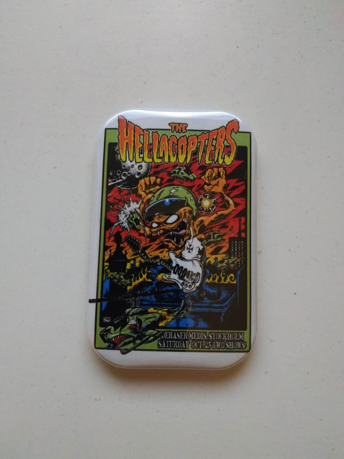 Hellacopters Fridge Magnet (poster, refrigerator magnet)