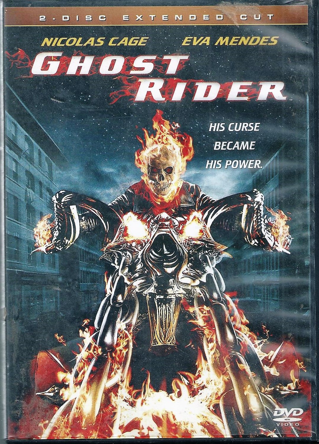 PV DVD Lot #69 (2) GHOST RIDER (Extended Cut) & SPIRIT of VENGEANCE ...