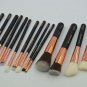 ZOV Makeup Brushes Set 15 pcs Foundation Powder Eye Complete Set 15pcs Pennelli Face Eye Brush