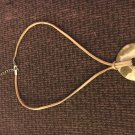 Stone circle necklace