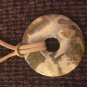 Stone circle necklace