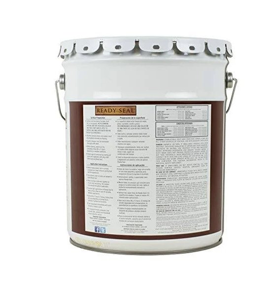 Ready Seal 530 5Gallon Pail Mahogany Exterior Wood Stain and Sealer