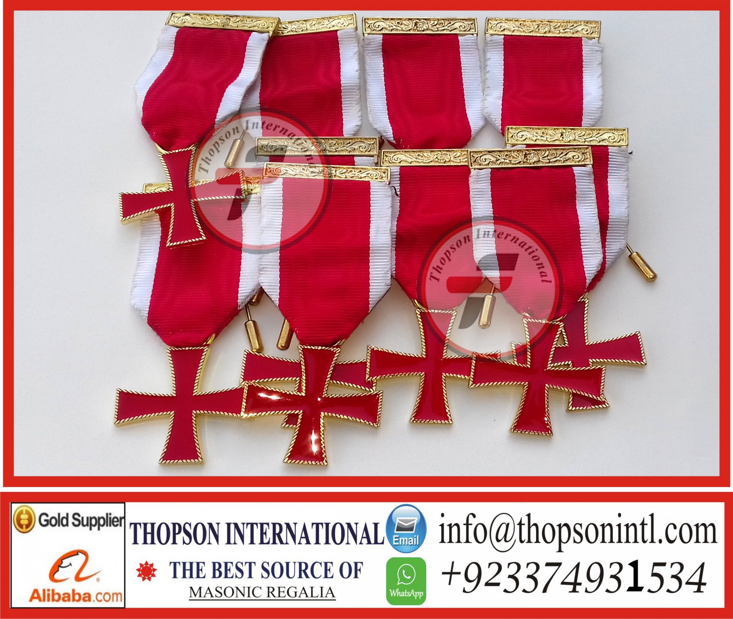 Knight Templar Brest jewels