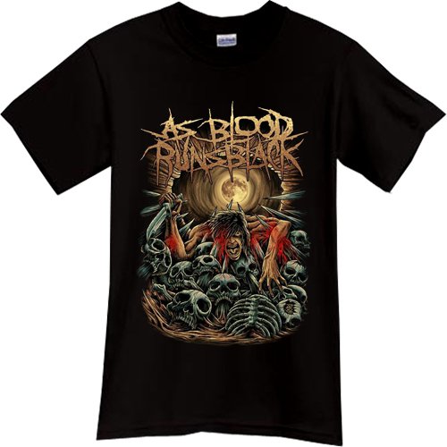 AS BLOOD RUNS BLACK 1 Rock Band Black TShirt TShirt Tee