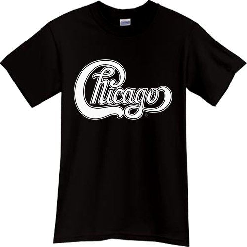 CHICAGO Rock Band Black TShirt TShirt Tee