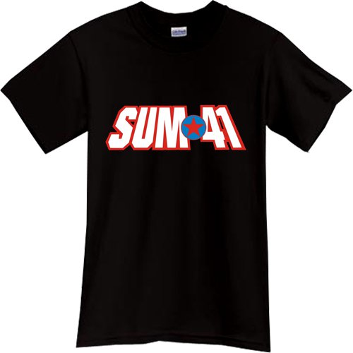 SUM 41 1 Rock Band Black T-Shirt TShirt Tee