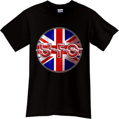 UFO BAND 2 Rock Band Black TShirt TShirt Tee