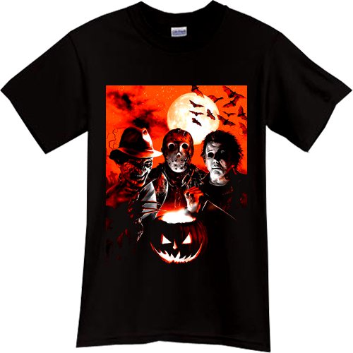 FREDDY KRUEGER MICHAEL MYERS JASON VOORHEES MASSACRE TEAM Horror Movies ...