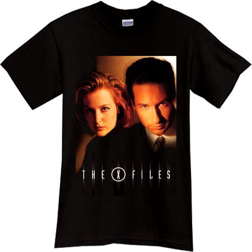 THE X FILES Horror Movies Black T-Shirt TShirt Tee