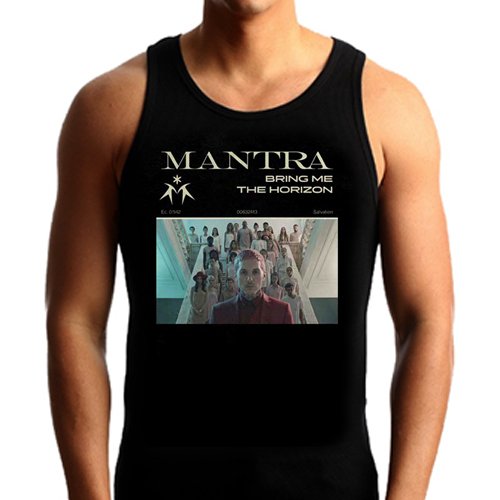 Bmth Mantra Band Bring Me The Horizon Rock Band Tank Top T-Shirt Tshirt Tee
