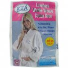 LUXURIOUS WAFFLE-WEAVE COTTON ROBE